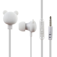 Load image into Gallery viewer, CYSHDAI In-Ear Colorful Cartoon Cute Earphone Studio with Mic Button Remote Bear Earpod for iPhone Samsung Huawei xiaomi