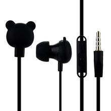 Load image into Gallery viewer, CYSHDAI In-Ear Colorful Cartoon Cute Earphone Studio with Mic Button Remote Bear Earpod for iPhone Samsung Huawei xiaomi