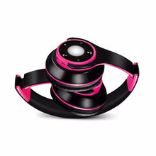 Load image into Gallery viewer, Foldable Colorful Wireless Bluetooth Stereo Over-Ear Headphones