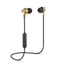 Load image into Gallery viewer, Magnetic attraction Bluetooth Earphone Sport Running Stereo Wireless Bluetooth Headset Noise Reduction Earbuds Earphone Earpods