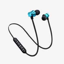 Load image into Gallery viewer, Magnetic attraction Bluetooth Earphone Sport Running Stereo Wireless Bluetooth Headset Noise Reduction Earbuds Earphone Earpods