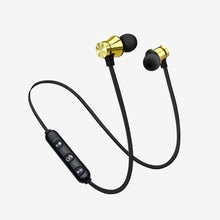 Load image into Gallery viewer, Magnetic attraction Bluetooth Earphone Sport Running Stereo Wireless Bluetooth Headset Noise Reduction Earbuds Earphone Earpods